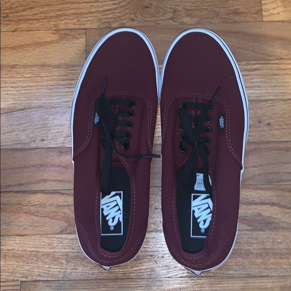 Maroon Women’s Vans